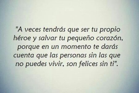 Conviértete en tu propio héroe: Diga el débil, fuerte soy